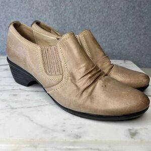 Blondo Women’s Shooties Water Repellent Tan Beige Heeled 8.5